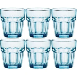 Bormioli Rocco Drinkglazen - 6 Stuks - Blauw - 270 Ml