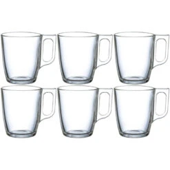 Luminarc Theeglazen / Koffieglazen - 6 Stuks - Glas - 250 Ml