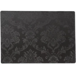 Wicotex Placemat Amatista - Zwart - Antislip - 43 X 30 Cm