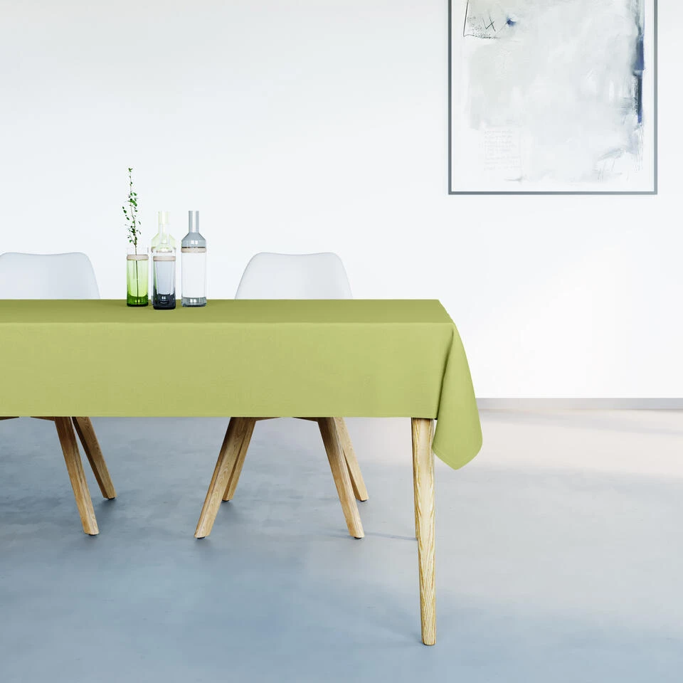 Mistral Home - Tafelkleed Waterafstotend - 150x250 Cm - Gras Groen - Afbeelding 2