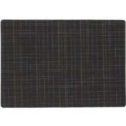 Wicotex Placemat Liso - Zwart - Antislip - 43 X 30 Cm