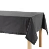 Wicotex Tafellaken - Antraciet Grijs - Katoen - 140 X 240 Cm