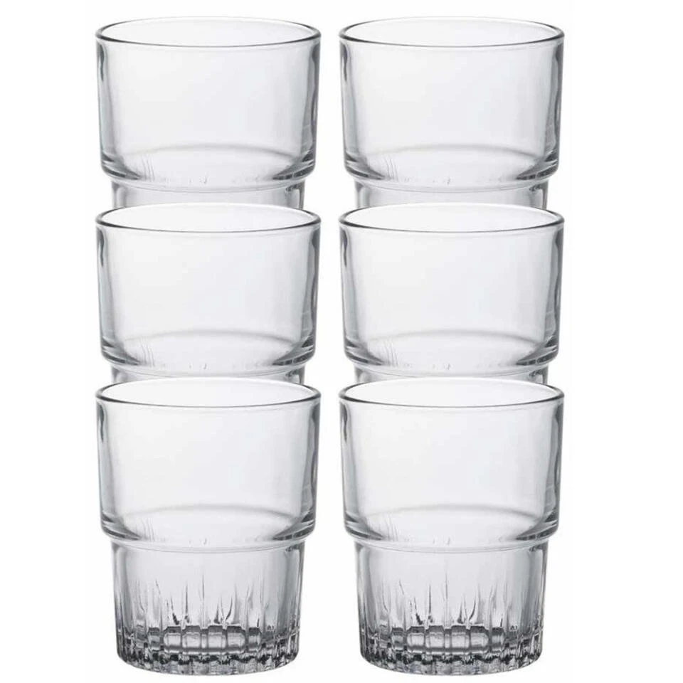 Duralex Koffieglazen Empilable - Transparant - Glas - 200 Ml