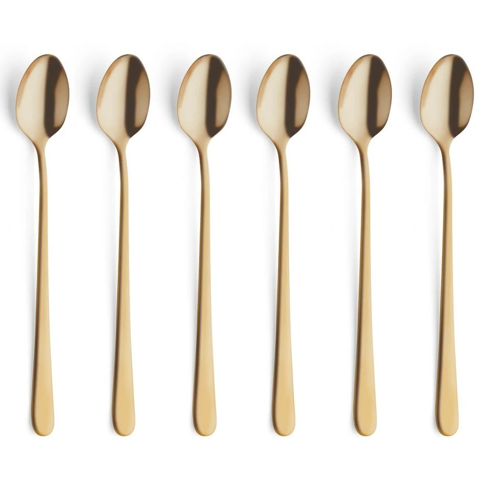 Amefa Austin Gold 6 Theelepels