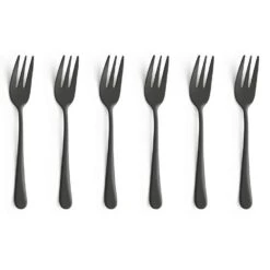 Amefa Austin Black 6 Gebaksvorkjes