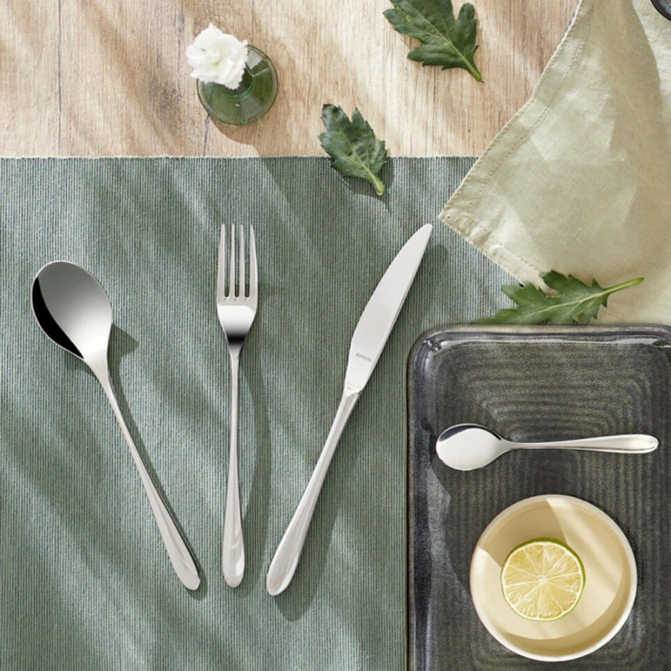 Amefa Cuba 6 Mocca Koffielepels - Afbeelding 2