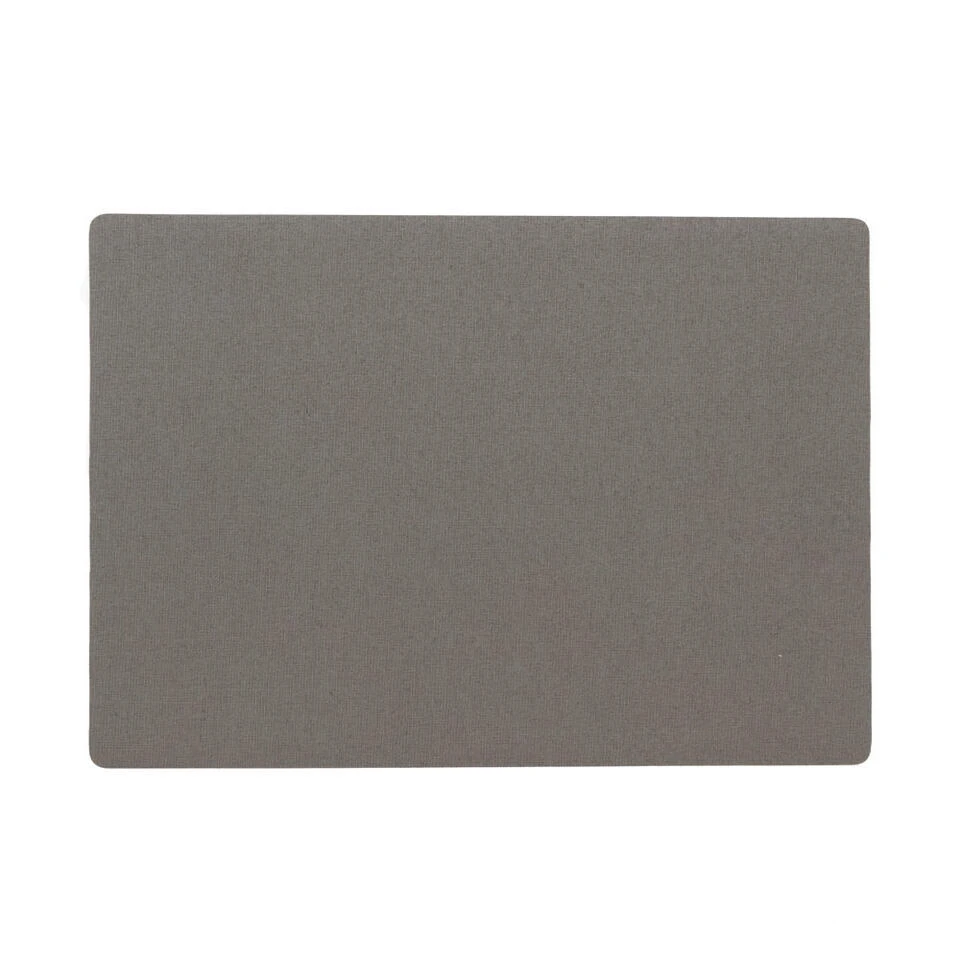 Wicotex Placemat Plain - Luxe - Donkergrijs - 43 X 30 Cm