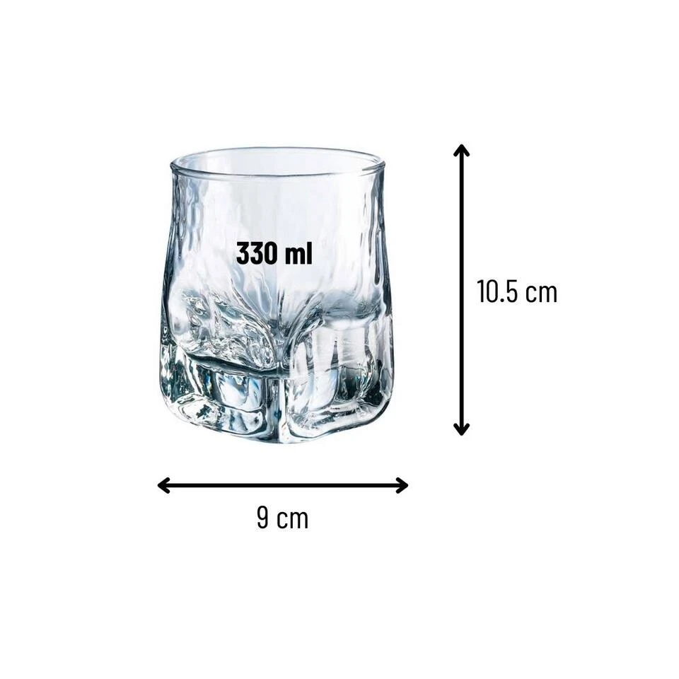 Orange85 Whisky Glazen 330 Ml Set Van 2 - Afbeelding 2