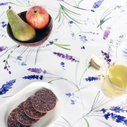 PVC Tafelzeil Lavendel - 140 X 240 Cm