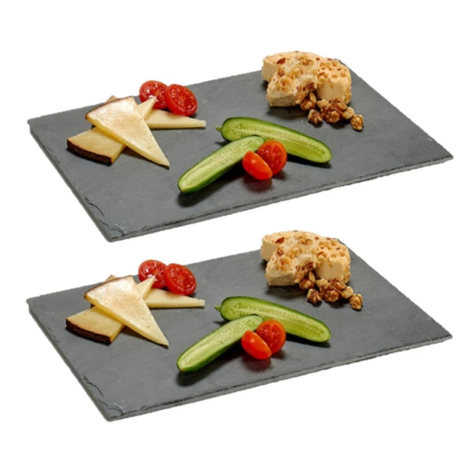 Art R Serveerplank - Grijs - Leisteen - 20 X 30 Cm - Afbeelding 2