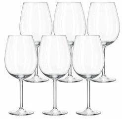 Royal Leerdam Wijnglazen Plaza - 6 Stuks - Glas - 330 Ml