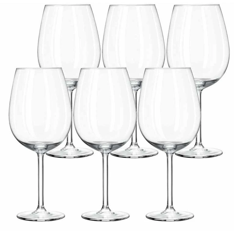 Royal Leerdam Wijnglazen Plaza - 6 Stuks - Glas - 330 Ml