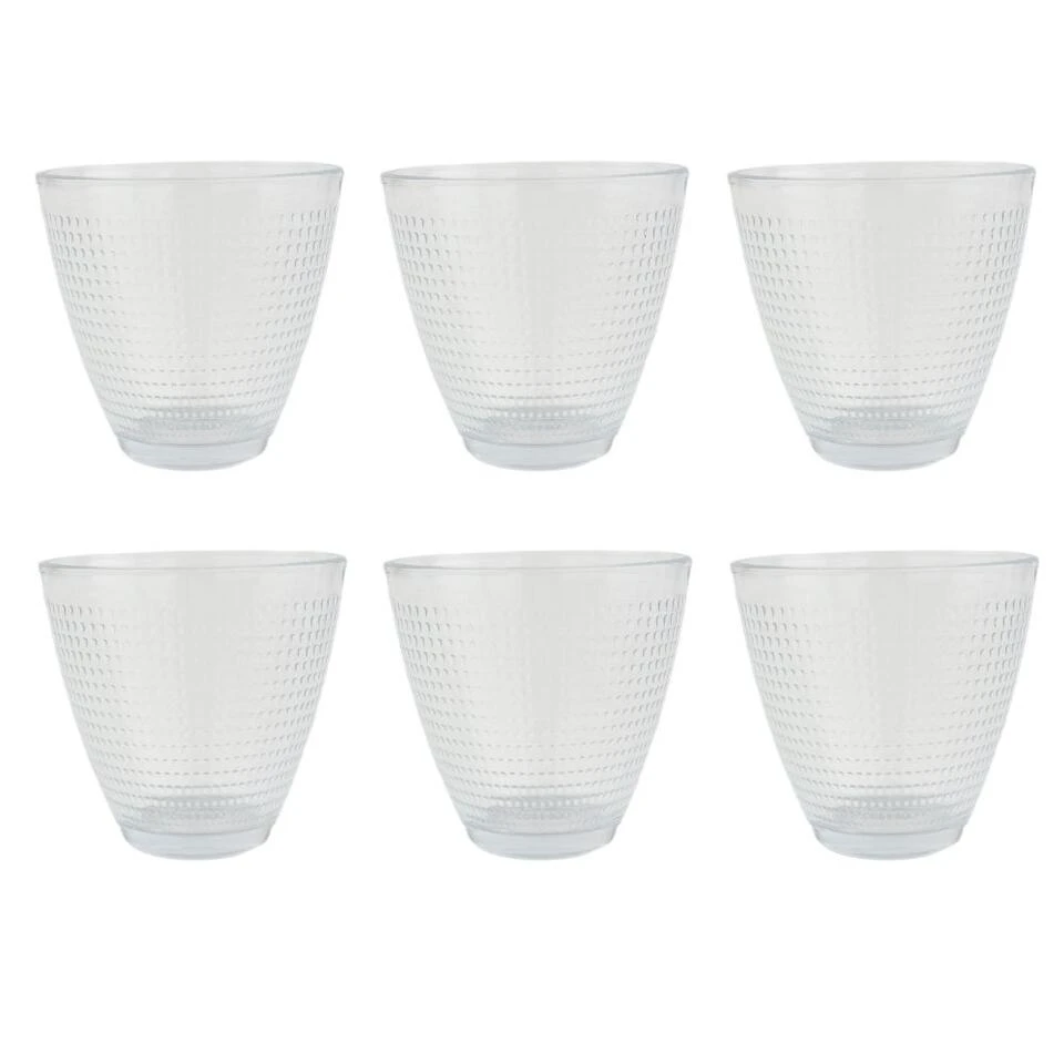 Orange85 Drinkglazen Waterglazen 6 Stuks Transparant 220ml