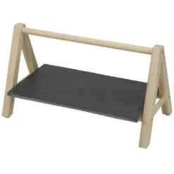 Etagere 1-laags Rechthoekig 29 X 19 X 14 Cm Van Leisteen