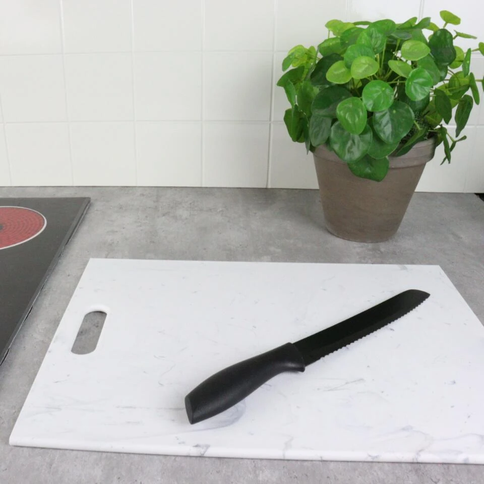 Orange85 Snijplank Marmerlook Kunststof 40 X 30 Cm - Afbeelding 4