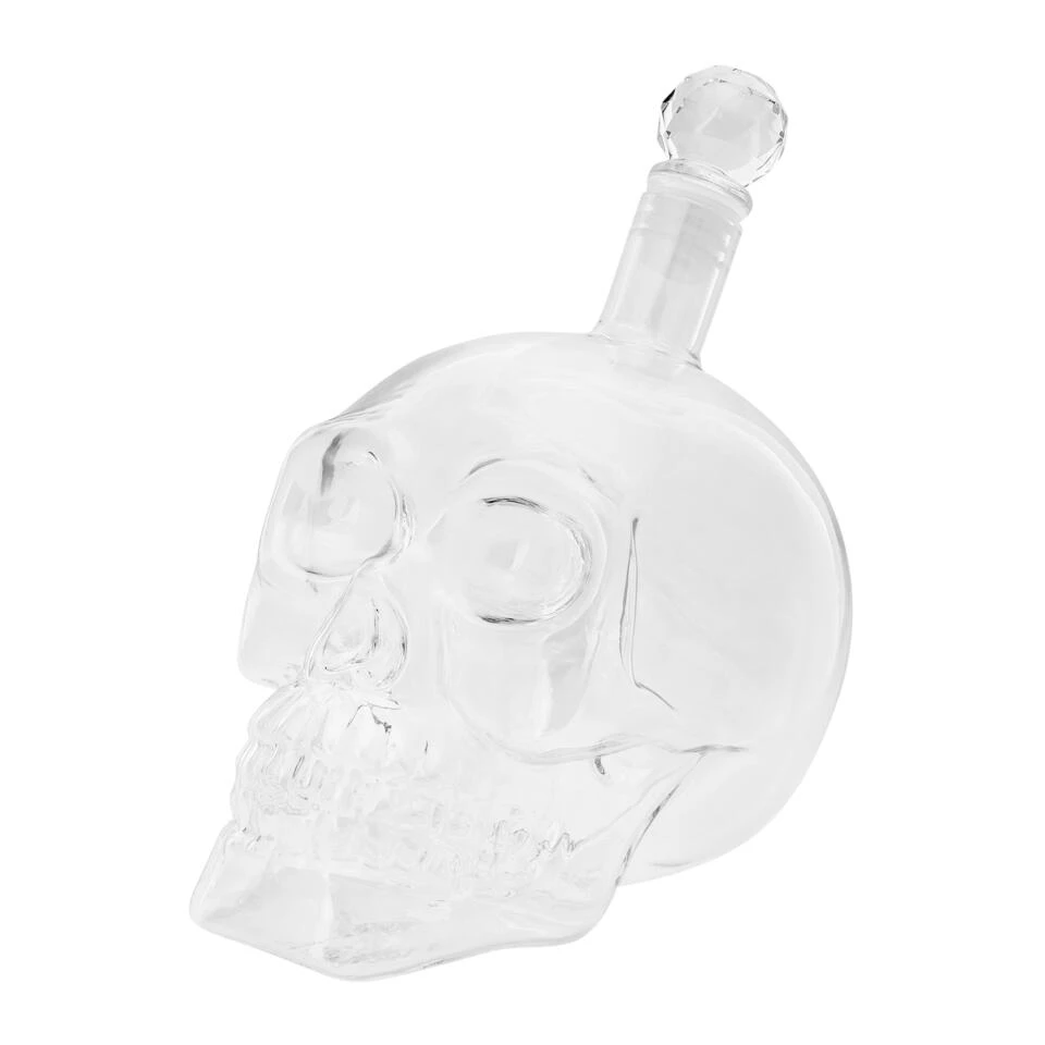 Aretica Whisky Karaf - Skull - Glas - Afbeelding 3
