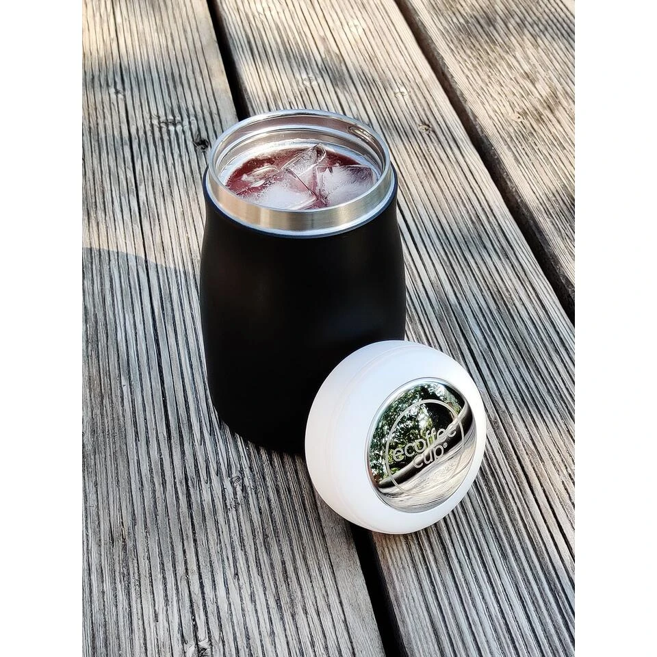 Ecoffee Cup Local Fluff Warm/Koud Dubbelwandig Thermosfles - 500 Ml - Roze - Afbeelding 3