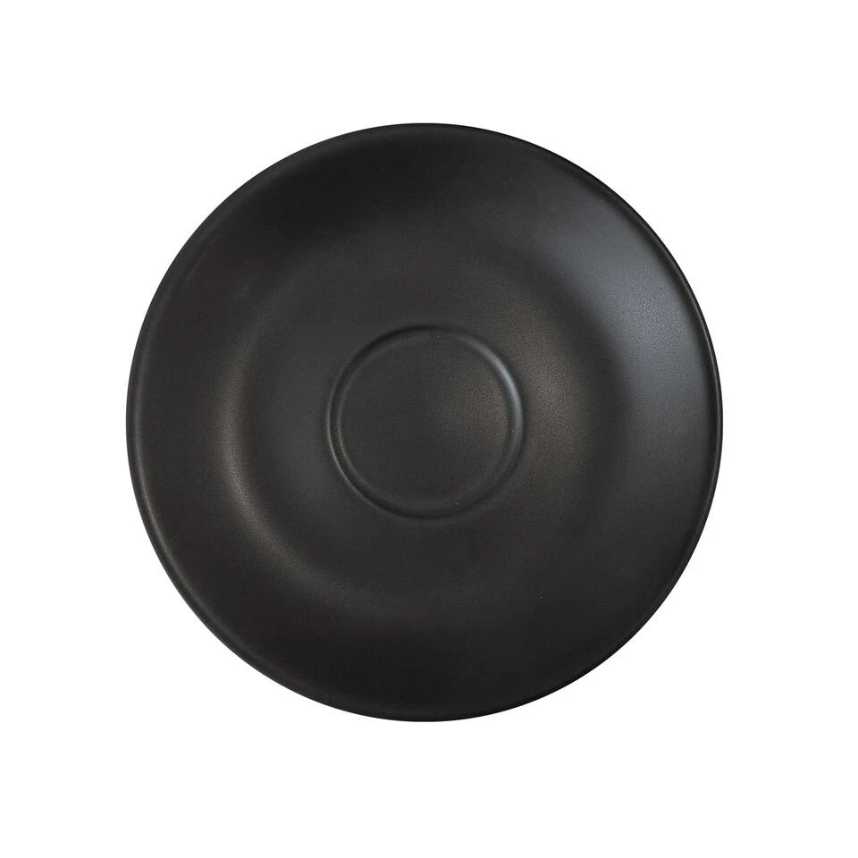 Barista Innovations Nero - Schotel Voor Espressokopje - Set Van 6 - Mat Zwart - Afbeelding 2