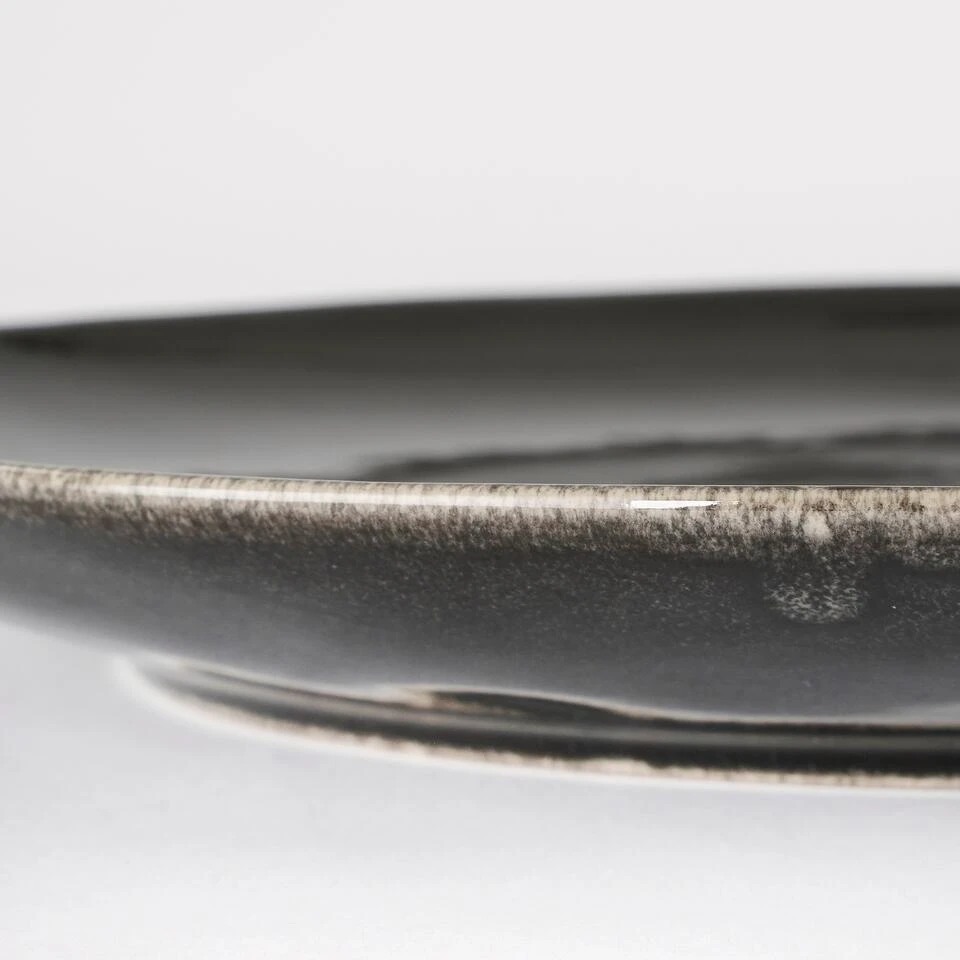 Mica Decorations Tabo Dinerbord - Ø26,5 Cm - Zwart - Afbeelding 3