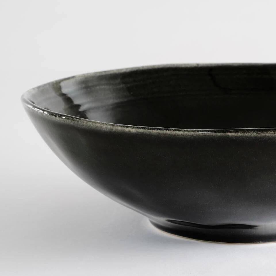 Mica Decorations Tabo Schaal - H7,5 X Ø23,5 Cm - Zwart - Afbeelding 2