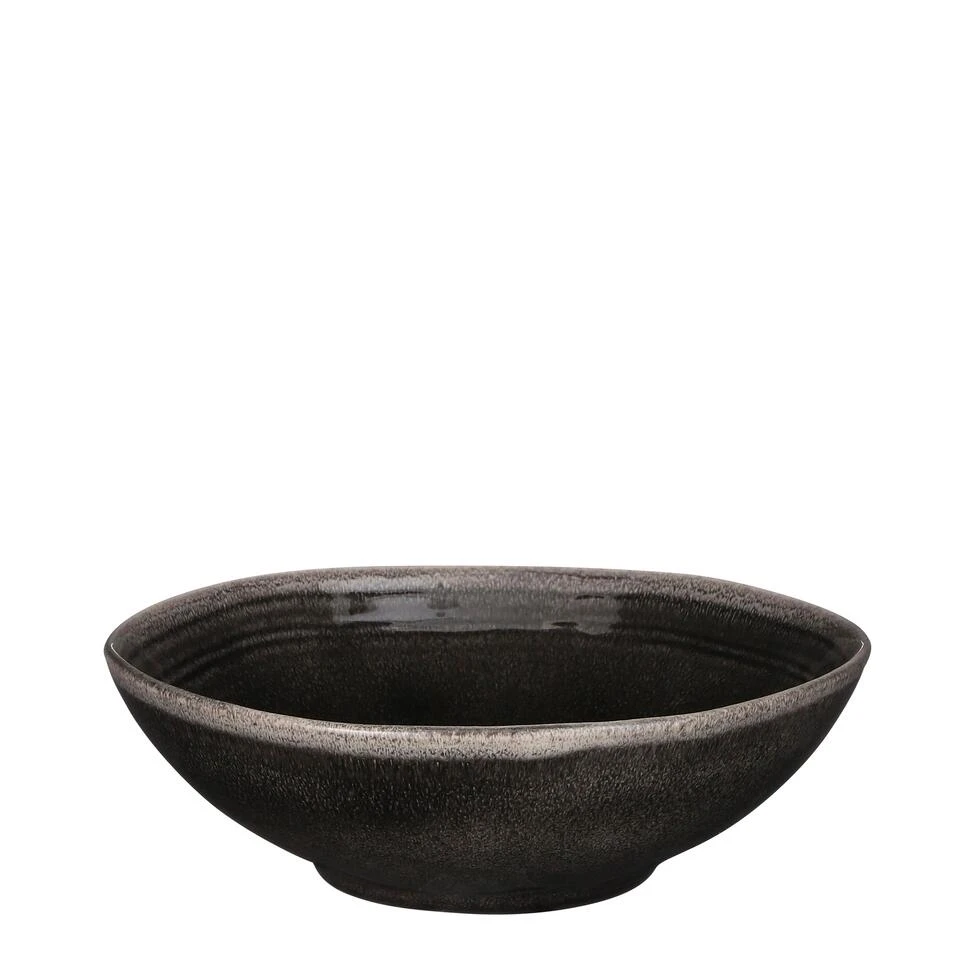 Mica Decorations Tabo Schaal - H7,5 X Ø23,5 Cm - Zwart
