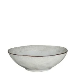 Mica Decorations Tabo Schaal - H7,5 X Ø23,5 Cm - Grijs