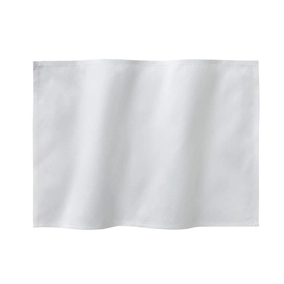 DDDDD Placemat Rhombus - 50x35cm - Wit - 4 Stuks - Afbeelding 2