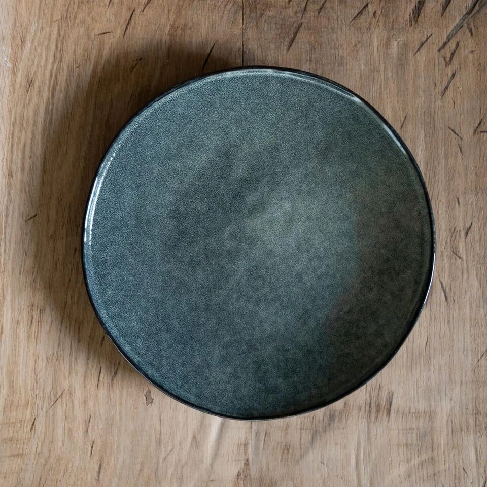 Dutch Rose Bord Plat 26,5 Cm Groen - Afbeelding 3