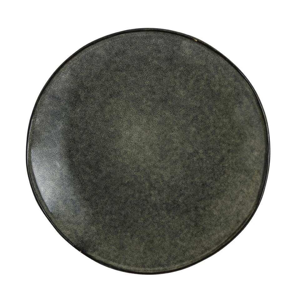 Dutch Rose Bord Plat 26,5 Cm Groen