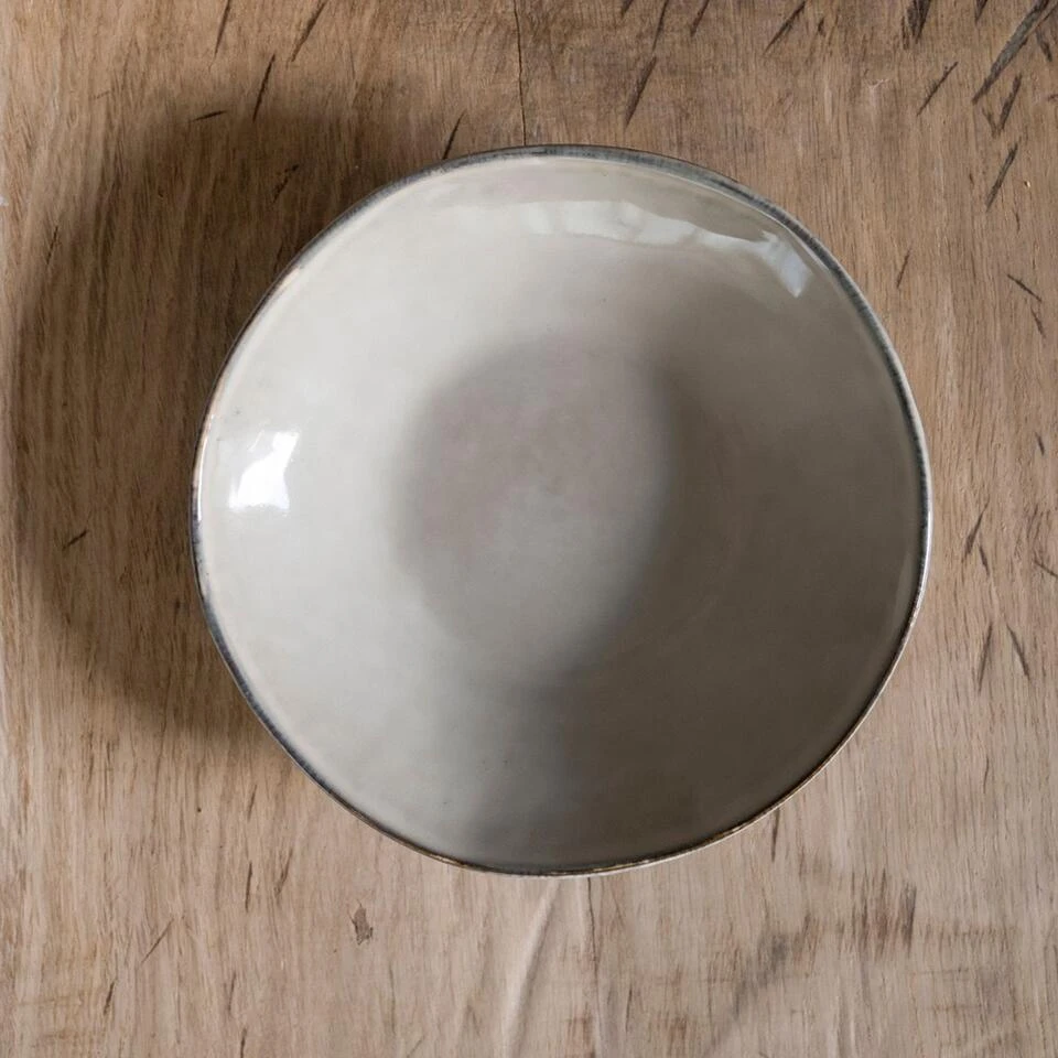 Dutch Rose Bord Diep 23,5 Cm Creme - Afbeelding 3