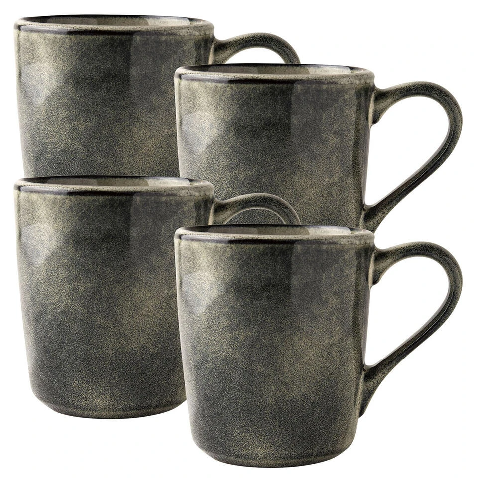 Dutch Rose Set 4 Minimokken Groen 25 Cl.