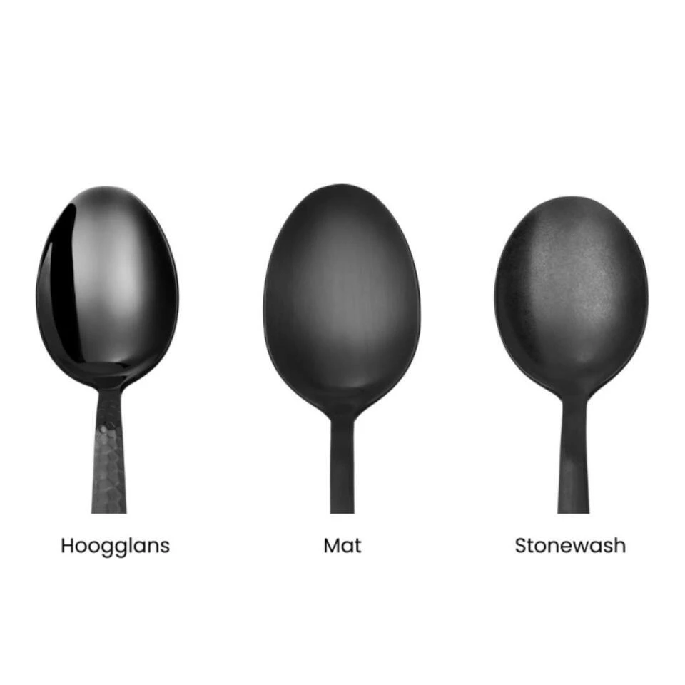 Amefa Austin Zwart - 16 Delige Bestekset- 4 Persoons - Afbeelding 3