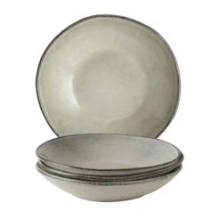 Dutch Rose Giftset 4 Borden Diep 23,5 Cm Creme