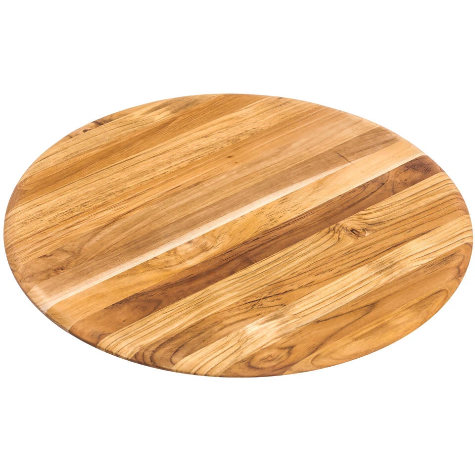 Teakhaus Elegant Collection - Serveerplank Hout Rond 46cm - Afbeelding 2