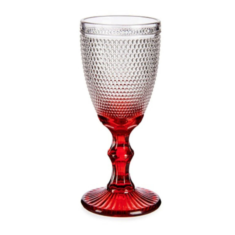 Vivalto - Luxe Wijnglazen Monaco Serie Set 6x Op Gouden Voet 240 Ml - Afbeelding 2