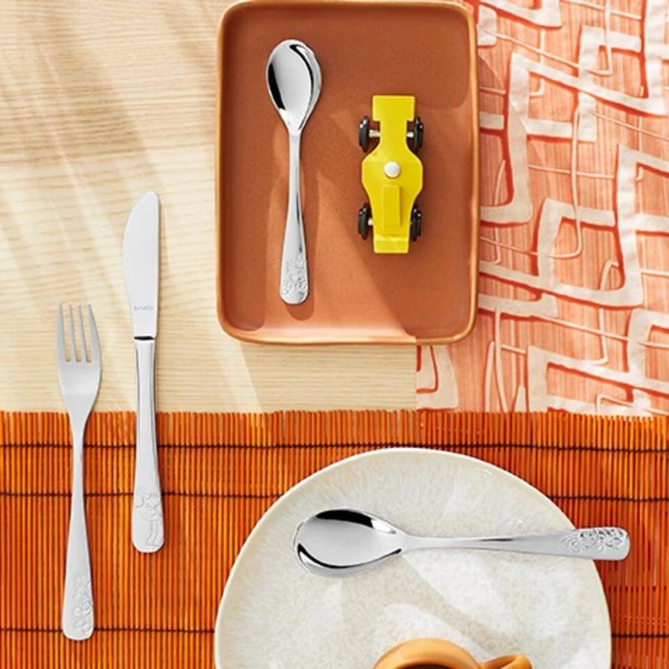 Amefa Forest Friends - 4-delige Kinderbestekset - Afbeelding 2