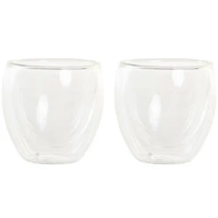 Items Koffieglazen Dubbelwandig - Set 2x - Espresso - 100 Ml
