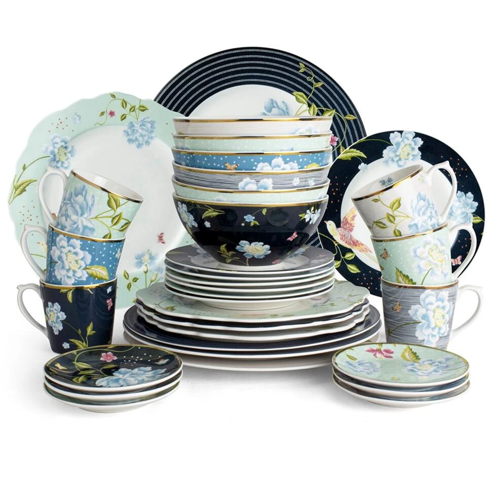 Laura Ashley Set 36 Delig Servies Assorti - Afbeelding 2