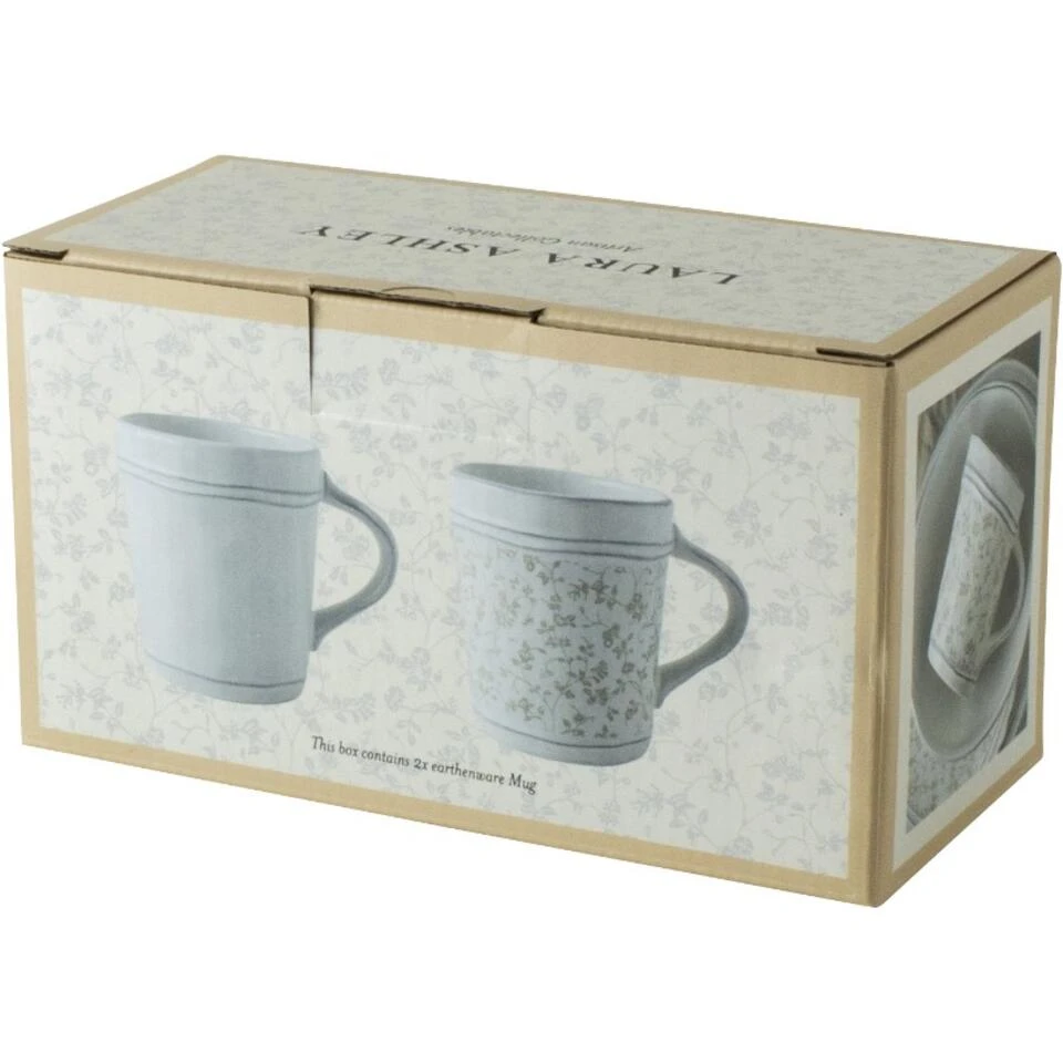 Laura Ashley Giftset 2 Bekers 35 Cl. - Afbeelding 3