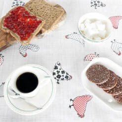 PVC Tafelzeil Kippen - 140 X 240 Cm