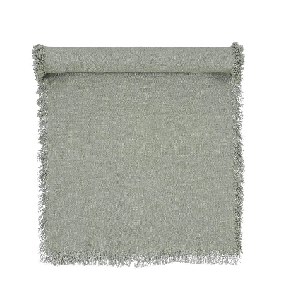 Mica Decorations Xavie Tafelloper Groen - Afbeelding 4