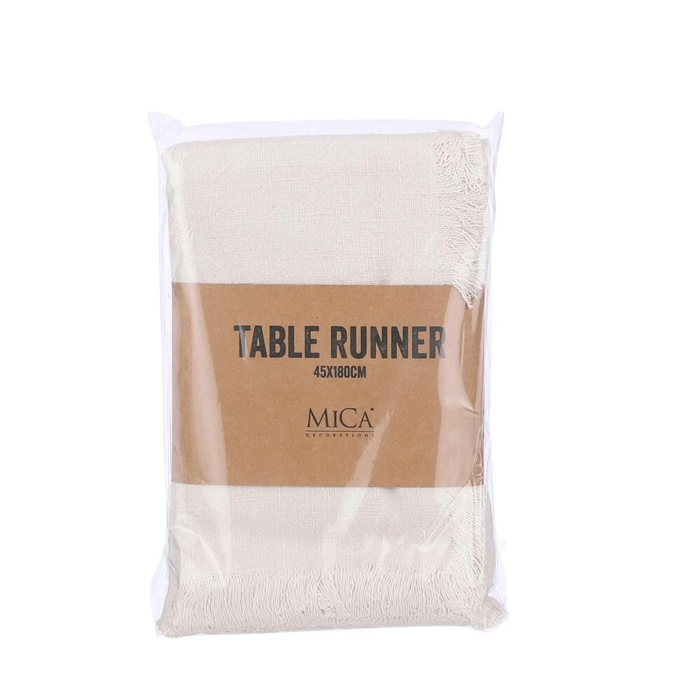 Mica Decorations Xavie Tafelloper Off White - Afbeelding 4